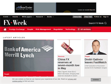 Tablet Screenshot of fxweek.com